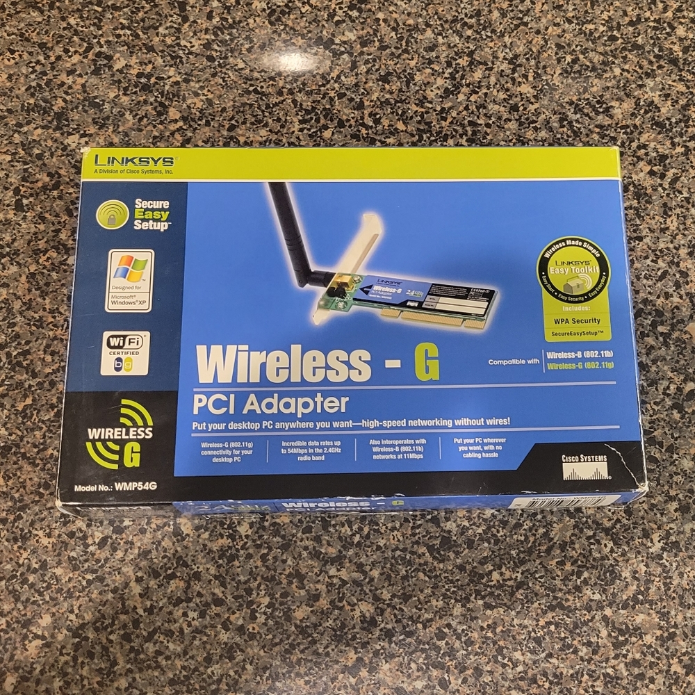 Linksys Wireless-G PCI Adapter